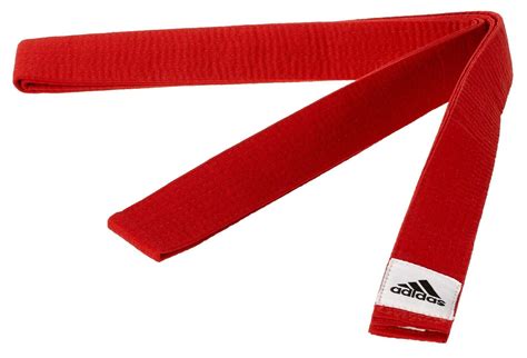 taekwondo adidas gürtel rot